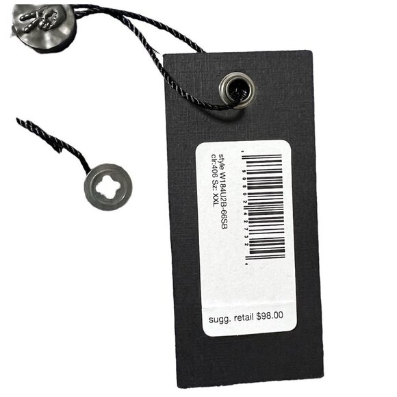 John Varvatos Mens Blue Plaid Collared Lightweight Button Up Shirt Sz XXL New - Picture 5 of 13